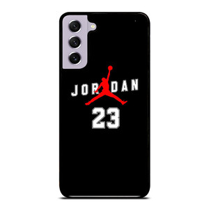 AIR JORDAN BLACK Samsung Galaxy S21 FE Case Cover