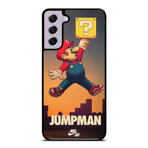 AIR JORDAN X MARIO BROS Samsung Galaxy S21 FE Case Cover AIR JORDAN X MARIO BROS Samsung Galaxy S21 FE Case Cover