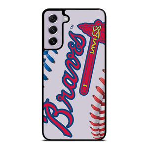 ATLANTA BRAVES BALL LOGO Samsung Galaxy S21 FE Case Cover ATLANTA BRAVES BALL LOGO Samsung Galaxy S21 FE Case Cover