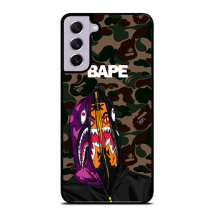 BAPE CAMO SHARK 2 Samsung Galaxy S21 FE Case Cover BAPE CAMO SHARK 2 Samsung Galaxy S21 FE Case Cover