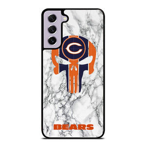 CHICAGO BEARS PUNISHER SKULL Samsung Galaxy S21 FE Case Cover