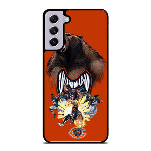 CHICAGO BEARS SQUAD Samsung Galaxy S21 FE Case Cover CHICAGO BEARS SQUAD Samsung Galaxy S21 FE Case Cover