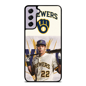 CHRISTIAN YELICH MILWAUKEE BREWERS 1 Samsung Galaxy S21 FE Case Cover CHRISTIAN YELICH MILWAUKEE BREWERS 1 Samsung Galaxy S21 FE Case Cover