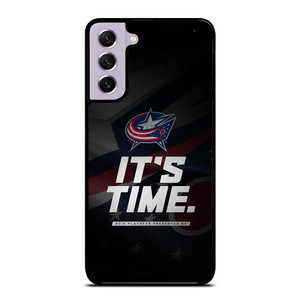 COLUMBUS BLUE JACKETS ITS TIME Samsung Galaxy S21 FE Case Cover COLUMBUS BLUE JACKETS ITS TIME Samsung Galaxy S21 FE Case Cover