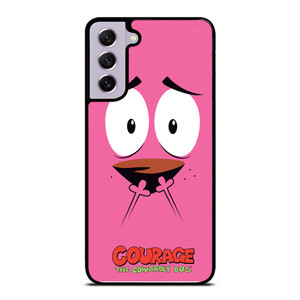COURAGE THE COWARDLY DOG FACE Samsung Galaxy S21 FE Case Cover