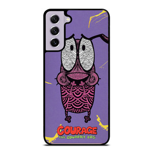 COURAGE THE COWARDLY DOG FEAR Samsung Galaxy S21 FE Case Cover