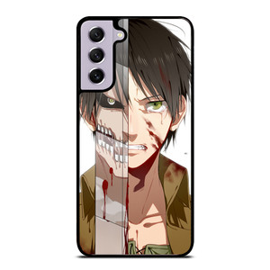 EREN YEAGER FACE ATTACK ON TITAN Samsung Galaxy S21 FE Case Cover
