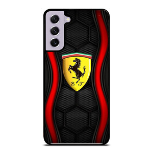 FERRARI HEXAGON Samsung Galaxy S21 FE Case Cover