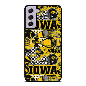IOWA HAWKEYES COLLAGE Samsung Galaxy S21 FE Case Cover