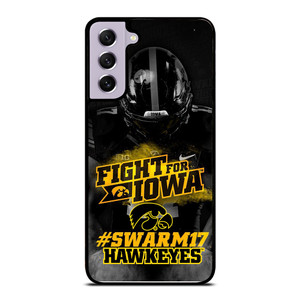 IOWA HAWKEYES FIGHT Samsung Galaxy S21 FE Case Cover IOWA HAWKEYES FIGHT Samsung Galaxy S21 FE Case Cover