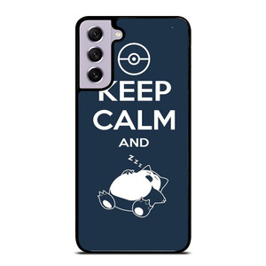 KEEP CALM SNORLAX Samsung Galaxy S21 FE Case Cover KEEP CALM SNORLAX Samsung Galaxy S21 FE Case Cover