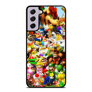 MARIO BROS ALL CHARACTER Samsung Galaxy S21 FE Case Cover MARIO BROS ALL CHARACTER Samsung Galaxy S21 FE Case Cover