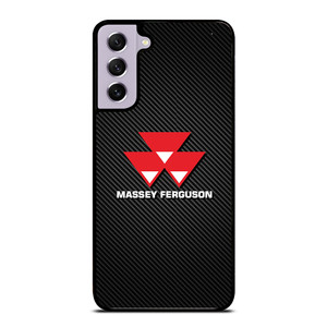 MASSEY FERGUSON TRACTOR LOGO CARBON Samsung Galaxy S21 FE Case Cover