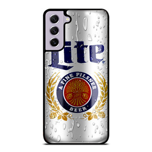 MILLER LITE BEER CAN Samsung Galaxy S21 FE Case Cover MILLER LITE BEER CAN Samsung Galaxy S21 FE Case Cover