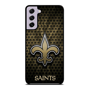 NEW ORLEANS SAINTS METAL Samsung Galaxy S21 FE Case Cover