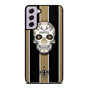 NEW ORLEANS SAINTS SKULL Samsung Galaxy S21 FE Case Cover NEW ORLEANS SAINTS SKULL Samsung Galaxy S21 FE Case Cover