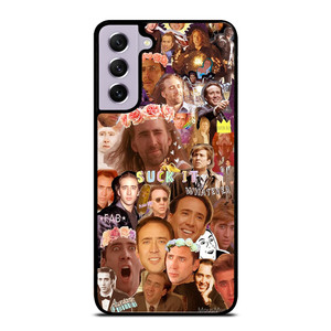 NICOLAS CAGE COLLAGE 2 Samsung Galaxy S21 FE Case Cover