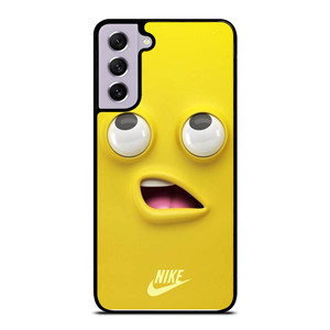 NIKE YELLOW SMILE EMOTICON Samsung Galaxy S21 FE Case Cover