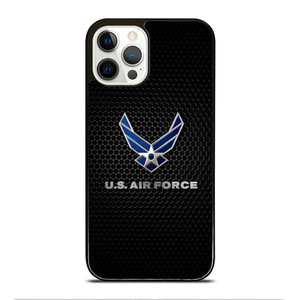 US AIR FORCE METAL LOGO iPhone 12 Pro Case Cover US AIR FORCE METAL LOGO iPhone 12 Pro Case Cover