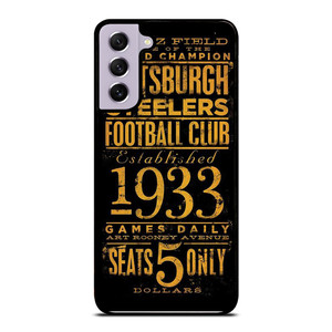 PITTSBURGH STEELERS 1933 FANS Samsung Galaxy S21 FE Case Cover PITTSBURGH STEELERS 1933 FANS Samsung Galaxy S21 FE Case Cover