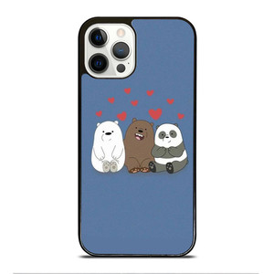 WHO WE BEAR PANDA BEAR iPhone 12 Pro Case Cover WHO WE BEAR PANDA BEAR iPhone 12 Pro Case Cover