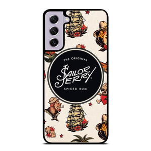 SAILOR JERRY PATTERN Samsung Galaxy S21 FE Case Cover SAILOR JERRY PATTERN Samsung Galaxy S21 FE Case Cover