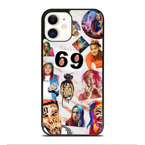 6IX9INE RAPPER COLLAGE iPhone 12 Case Cover