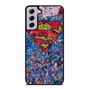 SUPERMAN SUPERHERO LOGO Samsung Galaxy S21 FE Case Cover
