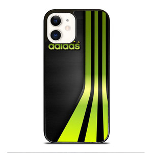 ADIDAS GREEN LOGO iPhone 12 Case Cover