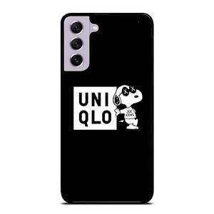 UNIQLO SNOOPY LOGO Samsung Galaxy S21 FE Case Cover