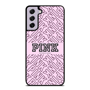 VICTORIA'S SECRET PINK LOGO PATTERN Samsung Galaxy S21 FE Case Cover