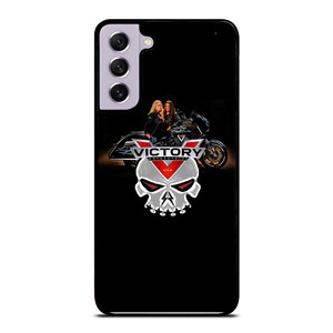 VICTORY MOTORCYCLES SKULL Samsung Galaxy S21 FE Case Cover