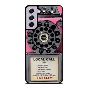 VINTAGE RETRO PAYPHONE PINK Samsung Galaxy S21 FE Case Cover