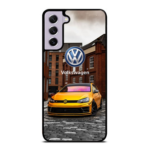 VW VOLKSWAGEN GTI CAR YEELOW Samsung Galaxy S21 FE Case Cover VW VOLKSWAGEN GTI CAR YEELOW Samsung Galaxy S21 FE Case Cover