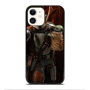 BABY YODA AND THE MANDALORIAN 3 iPhone 12 Case Cover