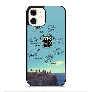 BANGTAN BOYS BTS SIGNATURE iPhone 12 Case Cover
