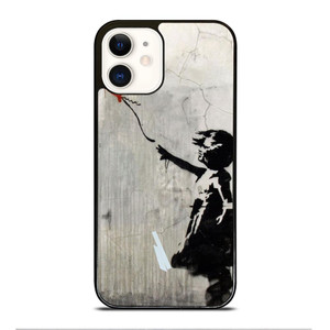BANKSY BALLOON GIRL iPhone 12 Case Cover