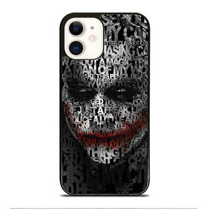 BATMAN JOKER COLLAGE iPhone 12 Case Cover BATMAN JOKER COLLAGE iPhone 12 Case Cover
