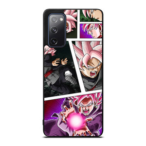 BLACK GOKU SS ROSE COLLAGE Samsung Galaxy S20 FE Case Cover