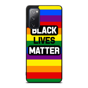BLACK LIVES MATTER RAINBOW Samsung Galaxy S20 FE Case Cover BLACK LIVES MATTER RAINBOW Samsung Galaxy S20 FE Case Cover