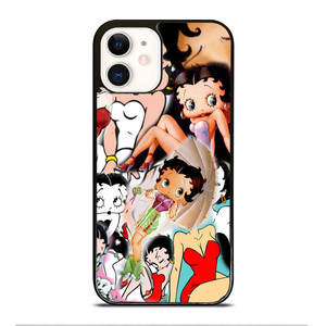 BETTY BOOP COLLAGE iPhone 12 Case Cover BETTY BOOP COLLAGE iPhone 12 Case Cover