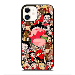 BETTY BOOP ONLY COLLAGE iPhone 12 Case Cover BETTY BOOP ONLY COLLAGE iPhone 12 Case Cover