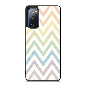 CHEVRON PATTERN RAINBOW COLOR Samsung Galaxy S20 FE Case Cover