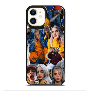 BILLIE EILISH COLLAGE iPhone 12 Case Cover BILLIE EILISH COLLAGE iPhone 12 Case Cover