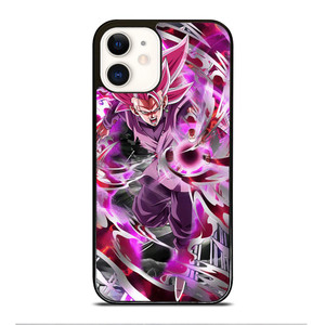 BLACK GOKU SS ROSE DRAGON BALL iPhone 12 Case Cover