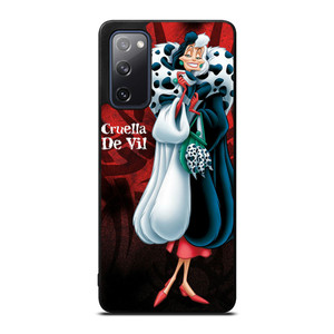 CRUELLA DE VIL DISNEY Samsung Galaxy S20 FE Case Cover CRUELLA DE VIL DISNEY Samsung Galaxy S20 FE Case Cover