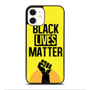 BLACK LIVES MATTER iPhone 12 Case Cover BLACK LIVES MATTER iPhone 12 Case Cover