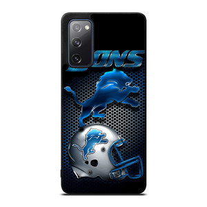DETROIT LIONS METAL Samsung Galaxy S20 FE Case Cover