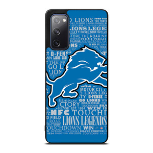 DETROIT LIONS QUOTE Samsung Galaxy S20 FE Case Cover