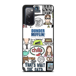 DUNDER MIFFLIN COLLAGE Samsung Galaxy S20 FE Case Cover